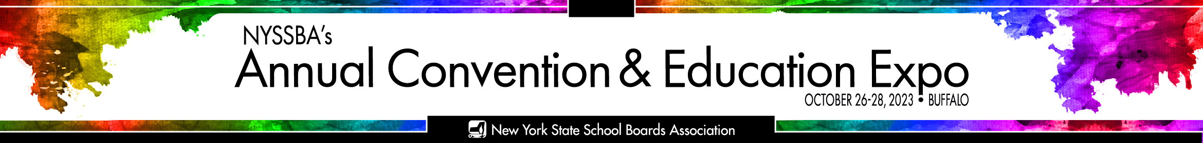 NYSSBA 2023 Annual Convention & Education Expo Main banner